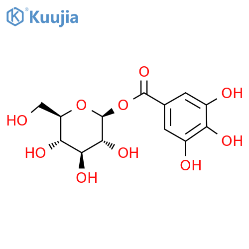 b-Glucogallin structure