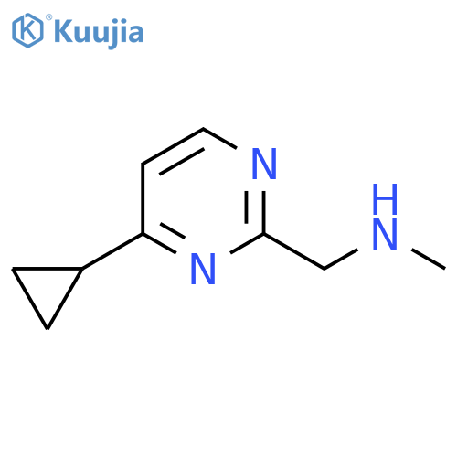 (4-cyclopropylpyrimidin-2-yl)methyl(methyl)amine structure