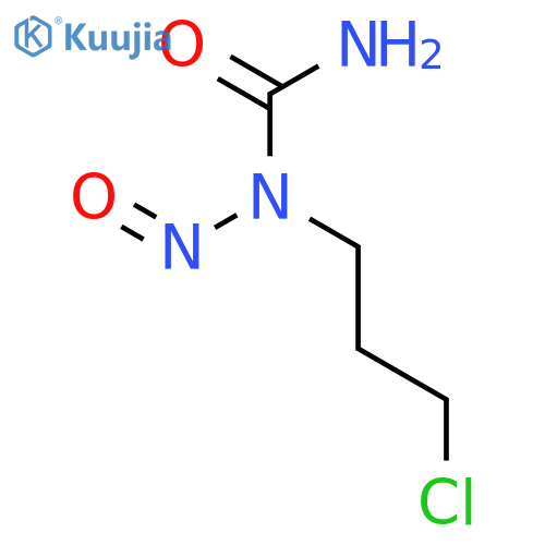 1-(3-chloropropyl)-1-nitrosourea structure