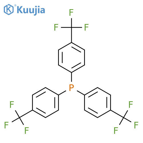Tris[p-(trifluoromethyl)phenyl]phosphine structure