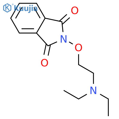 1H-Isoindole-1,3(2H)-dione, 2-[2-(diethylamino)ethoxy]- structure