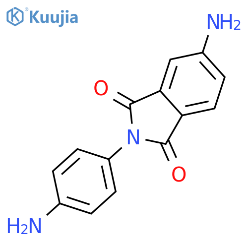 5-Amino-2-(4-aminophenyl)-1H-isoindole-1,3(2H)-dione structure