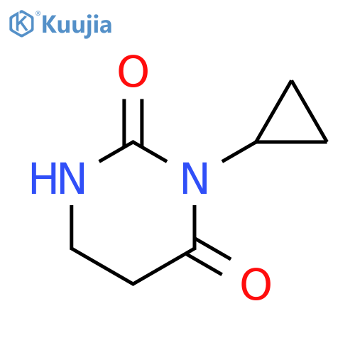 3-Cyclopropyldihydropyrimidine-2,4(1H,3H)-dione structure