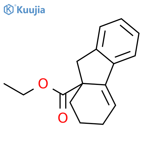 8aH-Fluorene-8a-carboxylic acid, 6,7,8,9-tetrahydro-, ethyl ester structure