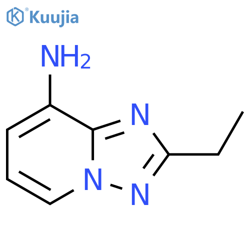 2-ethyl-[1,2,4]triazolo[1,5-a]pyridin-8-amine structure