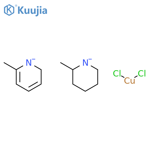 Dichlorobis(2-methylpyridine)copper structure