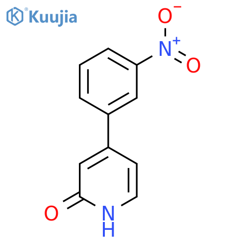2-Hydroxy-4-(3-nitrophenyl)pyridine structure