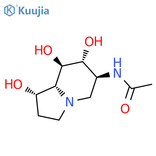 6-acetamido-6-deoxy-castanospermine structure