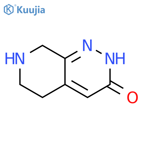 Pyrido[3,4-c]pyridazin-3(2H)-one, 5,6,7,8-tetrahydro- structure