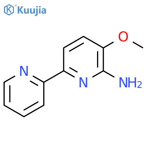 3-Methoxy-6-(Pyridin-2-Yl)Pyridin-2-Amine structure