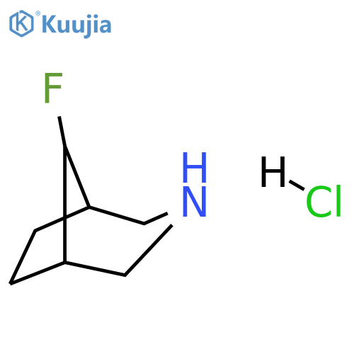 8-Fluoro-3-azabicyclo[3.2.1]octane structure