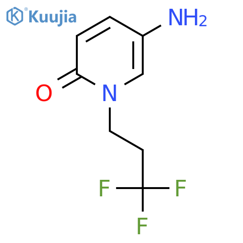 5-Amino-1-(3,3,3-trifluoropropyl)-1,2-dihydropyridin-2-one structure