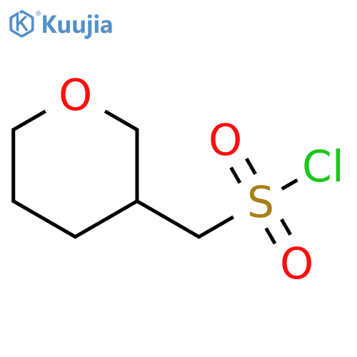 (oxan-3-yl)methanesulfonyl chloride structure