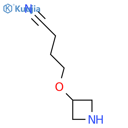 4-(Azetidin-3-yloxy)butanenitrile structure