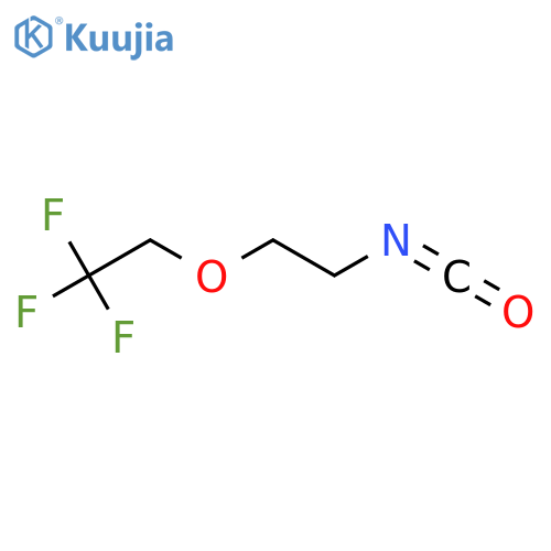 1,1,1-trifluoro-2-(2-isocyanatoethoxy)ethane structure