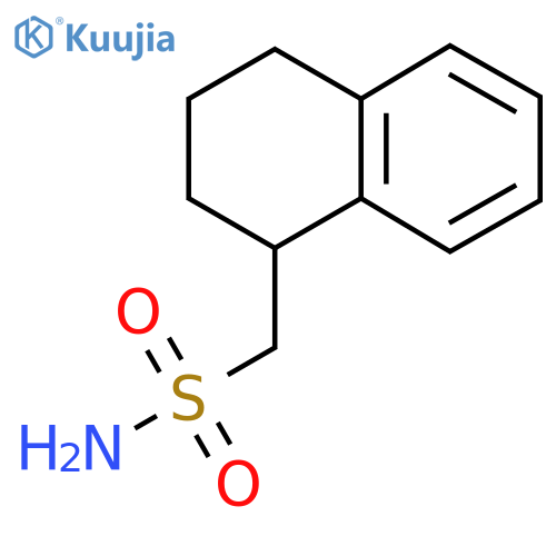 (1,2,3,4-tetrahydronaphthalen-1-yl)methanesulfonamide structure