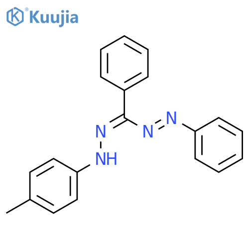 Diazene, [[(4-methylphenyl)hydrazono]phenylmethyl]phenyl- structure