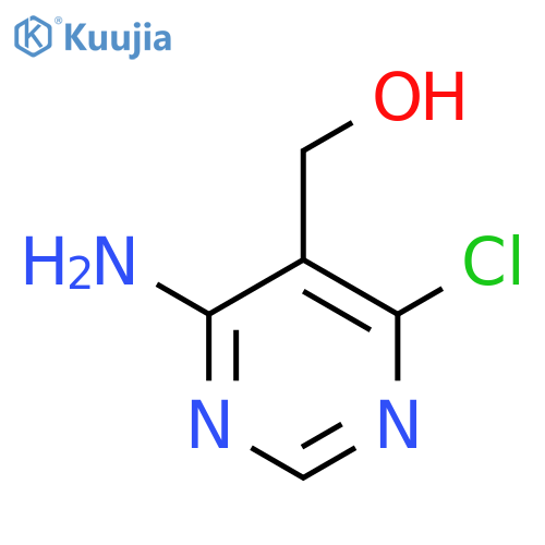 (4-Amino-6-chloropyrimidin-5-yl)methanol structure