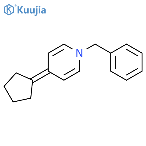 Pyridine, 4-cyclopentylidene-1,4-dihydro-1-(phenylmethyl)- structure
