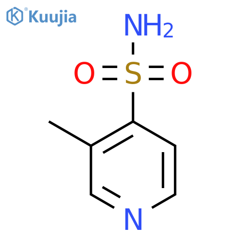 3-Methylpyridine-4-sulfonamide structure