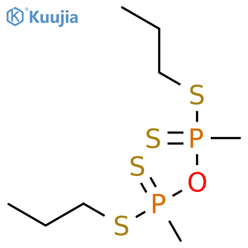 tetrathiodiphosphonic acid, P,P-dimethyl-, S,S-dipropyl ester structure