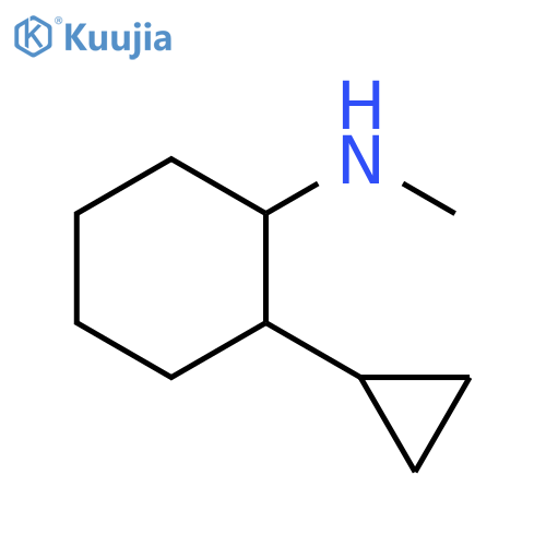 2-cyclopropyl-N-methylcyclohexan-1-amine structure