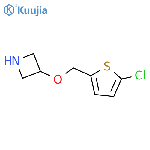 Azetidine, 3-[(5-chloro-2-thienyl)methoxy]- structure