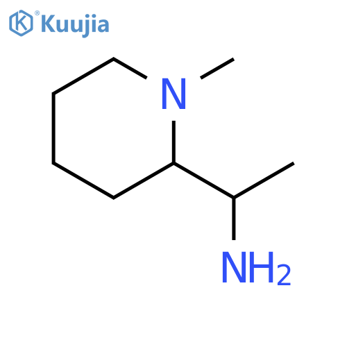 1-(1-methylpiperidin-2-yl)ethan-1-amine structure