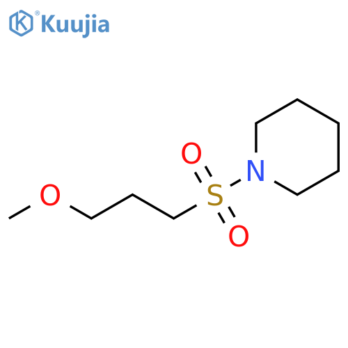 1-(3-methoxypropanesulfonyl)piperidine structure