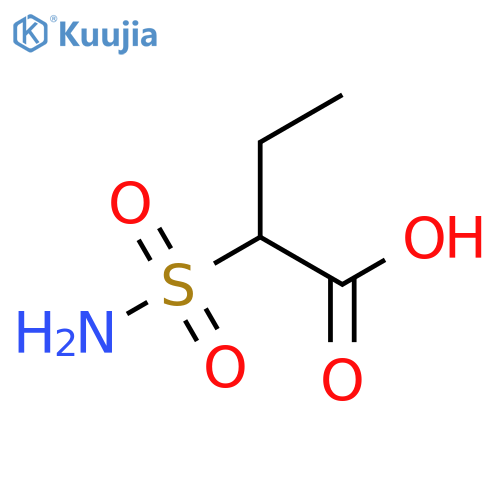 2-sulfamoylbutanoic acid structure