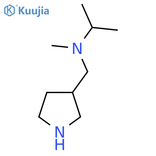 Isopropyl-methyl-pyrrolidin-3-ylmethyl-amine structure