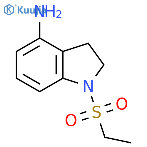 1-(Ethylsulfonyl)indolin-4-amine structure