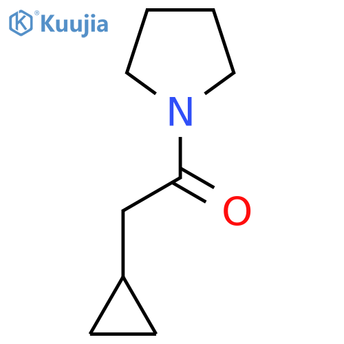 2-cyclopropyl-1-(pyrrolidin-1-yl)ethan-1-one structure