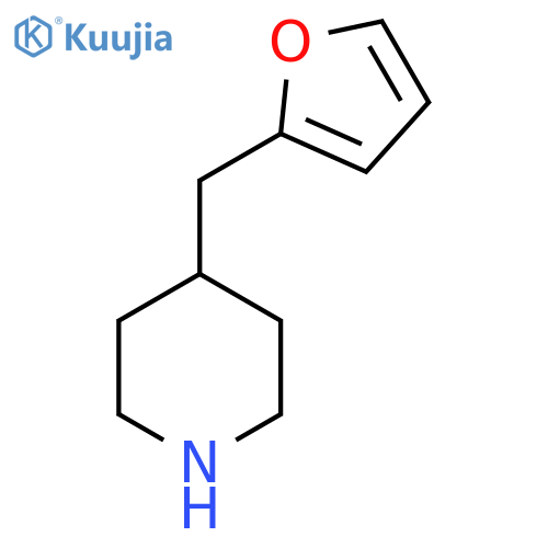 4-[(Furan-2-yl)methyl]piperidine structure