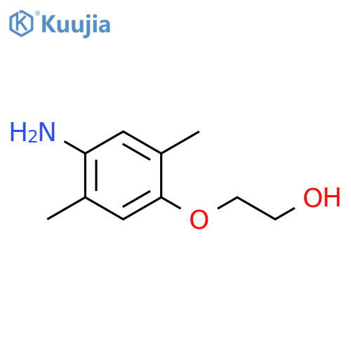 2-(4-amino-2,5-dimethylphenoxy)ethan-1-ol structure