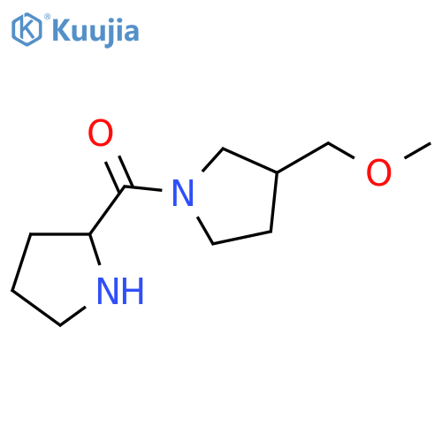 3-(methoxymethyl)-1-(pyrrolidine-2-carbonyl)pyrrolidine structure