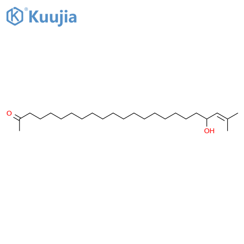 4-hydroxy-2-methyl-tricos-2-en-22-one structure