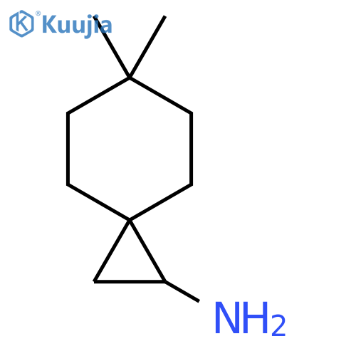 6,6-dimethylspiro2.5octan-1-amine structure
