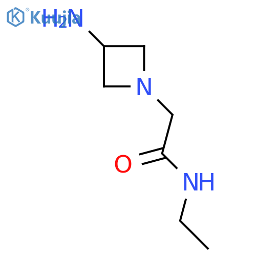 2-(3-Aminoazetidin-1-yl)-N-ethylacetamide structure
