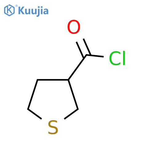 Thiolane-3-carbonyl chloride structure