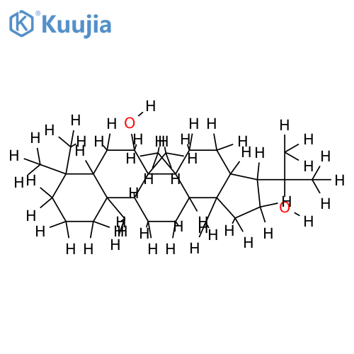Hopan-7beta,22-diol structure