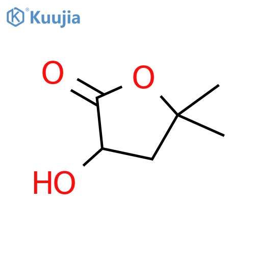 2(3H)-Furanone, dihydro-3-hydroxy-5,5-dimethyl- structure