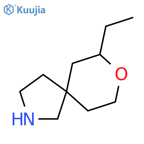 8-Oxa-2-azaspiro[4.5]decane, 7-ethyl- structure
