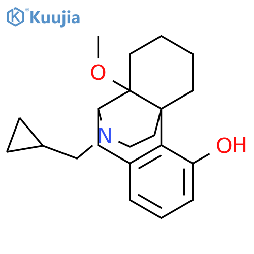Morphinan-4-ol,17-(cyclopropylmethyl)-14-methoxy- (9CI) structure