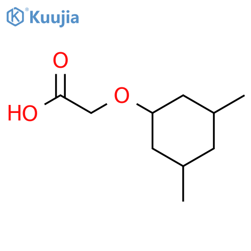 2-(3,5-dimethylcyclohexyl)oxyacetic acid structure