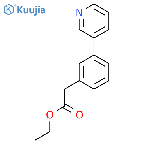 ETHYL(3-PYRIDIN-3-YL-PHENYL)-ACETATE structure