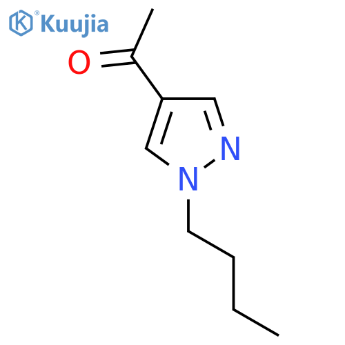 1-(1-Butyl-1H-pyrazol-4-yl)ethan-1-one structure