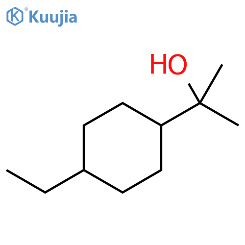 2-(4-ethylcyclohexyl)propan-2-ol structure