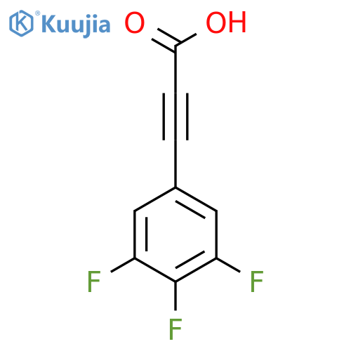 (3,4,5-Trifluoro-phenyl)-propynoic acid structure