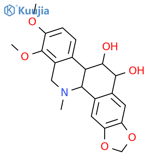 Chelamidine; (+)-form structure
